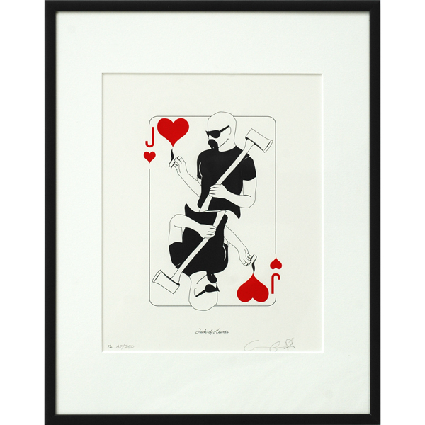 Jack of Hearts Print